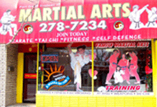 Port Credit Martial Arts Academy -Front of Dojo